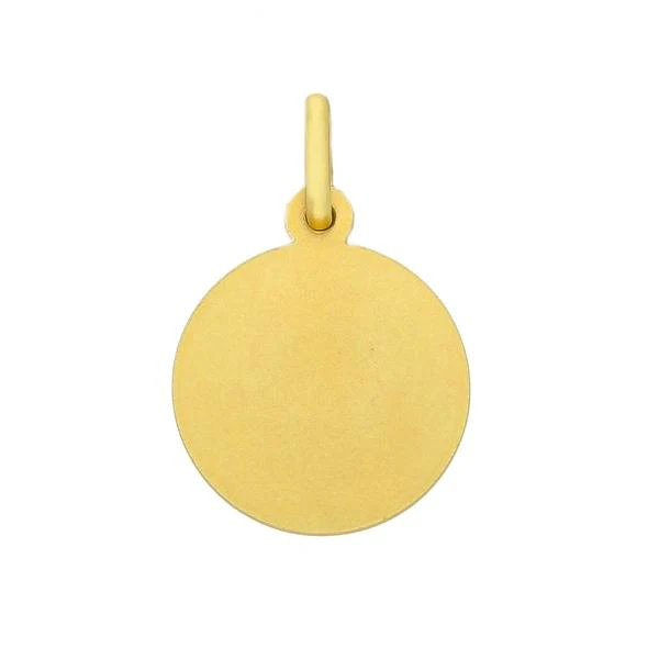 18ct yellow gold "Maria della Guardia" 15mm medal - Image 2