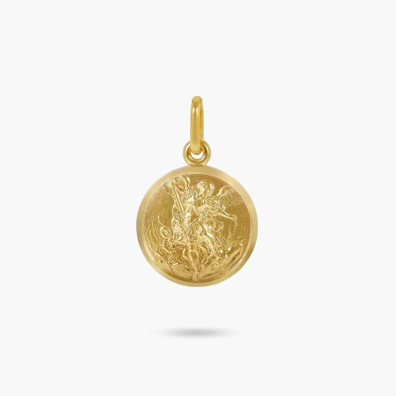 18ct yellow gold “Saint Michael” medal